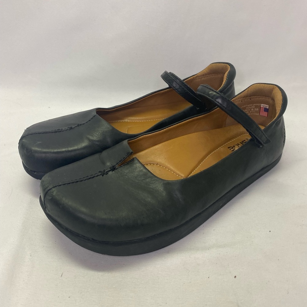 Earth Shoes Kalso Women's Solar Black Comfort Shoes Casual Size 8.5B 21-3267.
